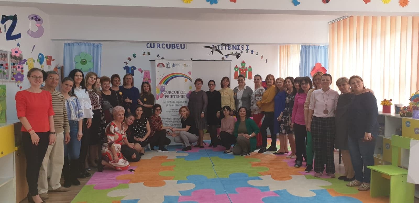 Curcubeul prieteniei- schimb de experienta si bune practici